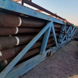 Used Surplus Drill Pipe 6⅝" 27.70# G105 IEU 6⅝FH R2 — 57.714 Metric Tons (3,910.76 ft / 125 jts)